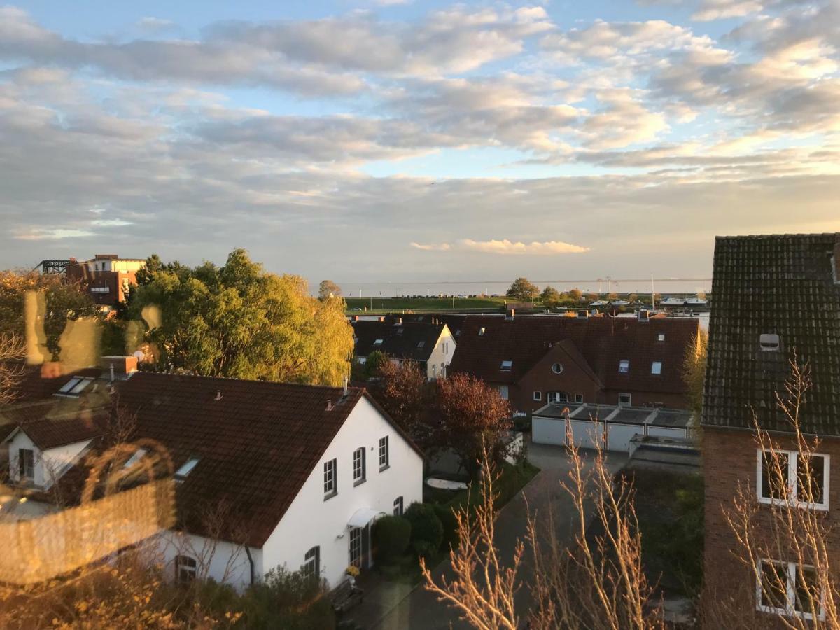 Kapitanswohnung Kaiser Wilhelm Brucke Wilhelmshaven Kültér fotó
